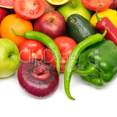 fresh fruits and vegetables