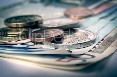 Retro look Euros picture Retro look Euros picture