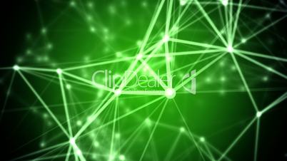 Abstract network background. Seamless Loop.