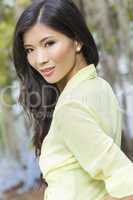 Beautiful Chinese Asian Young Woman Girl