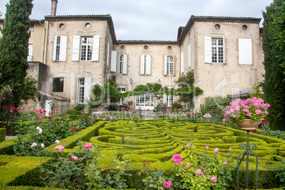 Lautrec ancient city in southern France