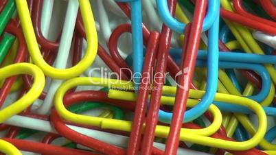 Paper Clips, Multi Colored, Office Supplies