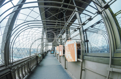 Internal structure of Eiffel Tower