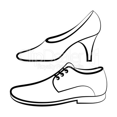 Women's and men's shoe