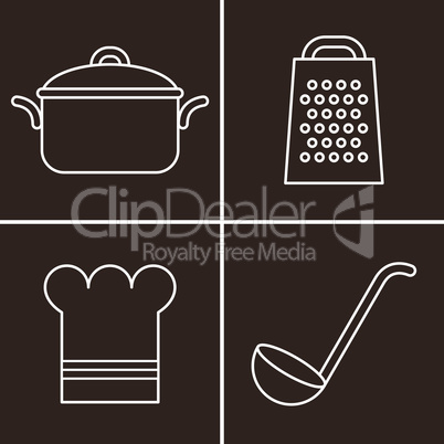 Kitchen symbols