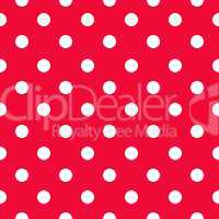 Seamless polka dot pattern