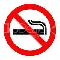 No smoking sign