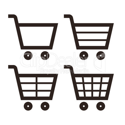 Shopping Cart Icon Set