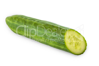 cucumber on white