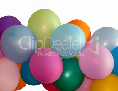 Multicolored balloons