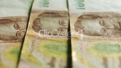 Money Kingdom of Thailand - Bahts closeup