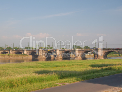 Elbe river in Dresden