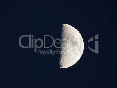 First quarter moon