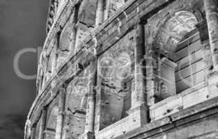 Beautiful view of Colosseum, Rome landmark