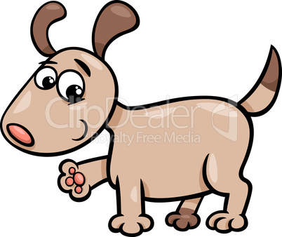 dog puppy cartoon illustration