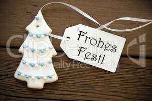 Frohes Fest as Christmas Greeting