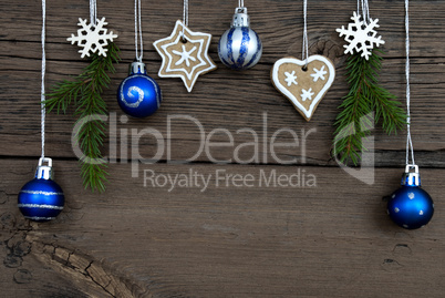 Hanging Christmas Balls and Christmas Decorations