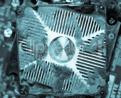 Computer fan dust