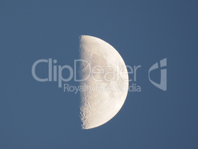 First quarter moon