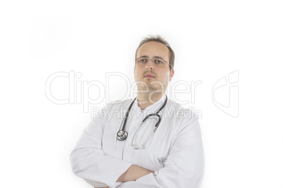 Young Doctor cross-armed