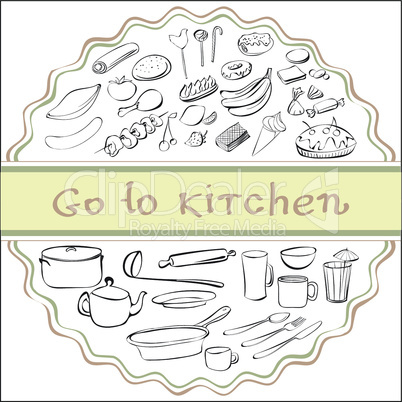 go to kitchen
