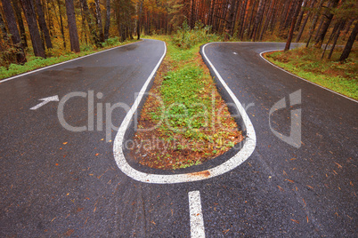 Winding road Winding road