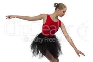 Image of young ballerina