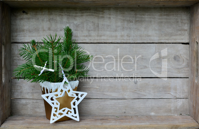 Weihnachten Holz Hintergrund Stern