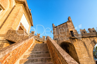 Streets and buildings of San Marino