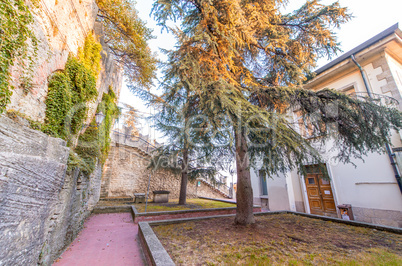 Streets and buildings of San Marino