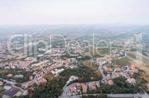 Streets and buildings of San Marino