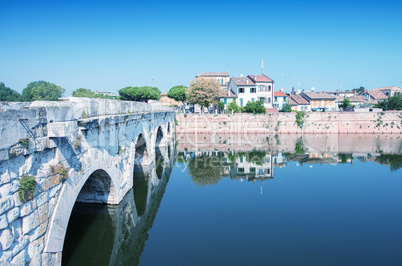 Ancient medieval bridge