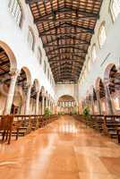 Interior of San Giovanni Evangelista Church, Ravenna