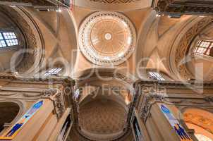 Interior of Neonian Baptistery in Ravenna, Italy