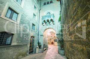 Streets and buildings of San Marino