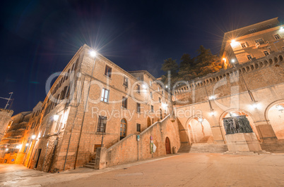 Streets and buildings of San Marino