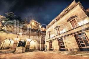 Streets and buildings of San Marino