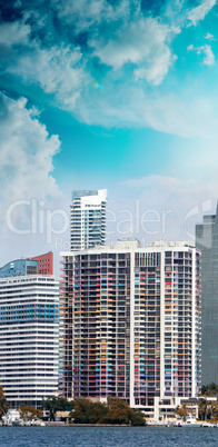 Buildings and skyline of Miami, Florida