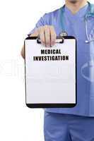 Medical investigation