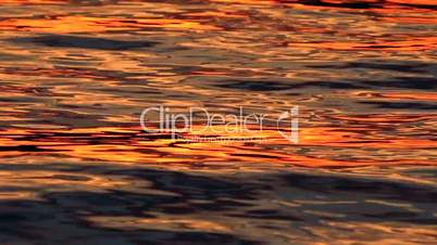 Beautiful sunset water background