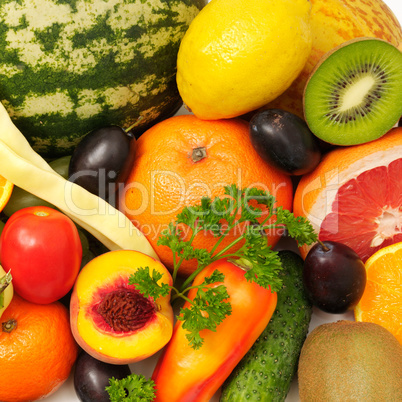 fruits and vegetables