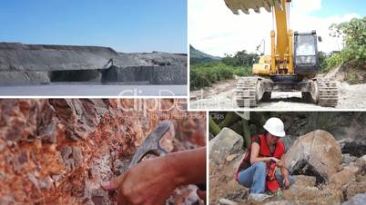 Mining Process and Activity Collage