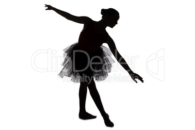 Image of dancing ballerina