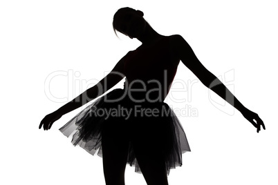 Image of dancing teenage girl