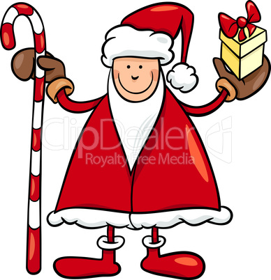 santa claus cartoon illustration santa claus cartoon illustration