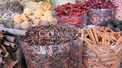Shot of spice market in Dubai, United Arab Emirates