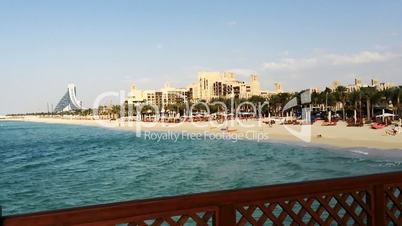 Jumeira Beach and Hotels, Burj Al Arab, Dubai, United Arab Emirates