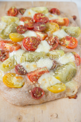 Tomaten Pizza