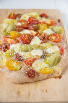 Tomaten Pizza