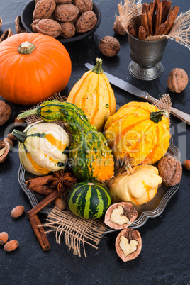 autumn pumpkins